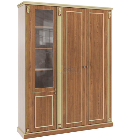 Кабинет руководителя Офисный шкаф 3 створки 2 гард. VIENNA VIE36050401