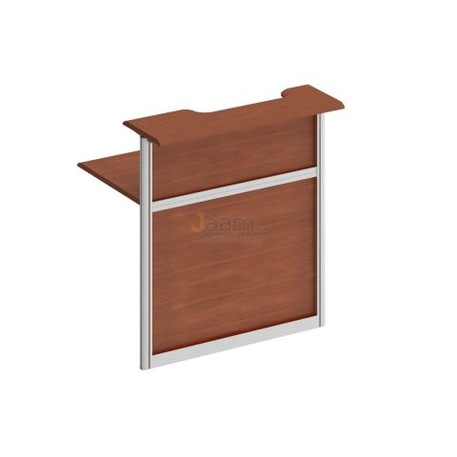 Стойка ресепшн Стойка прямая 1000 с вырезом левый (без опор) ФС 08061