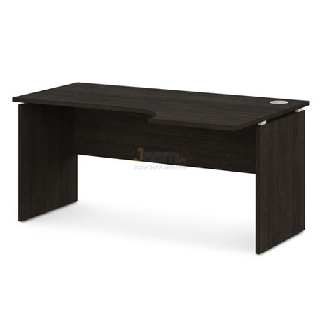 Мебель для персонала Стол письменный с заглушкой кабель-канала V-46пр