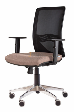 Кресло Бренда/П Ткань кат. 1 с фиксацией/база алюминий