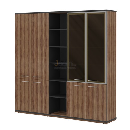 Кабинет руководителя Гардероб комбинированный глубокий ПК-СЕ-Ш3С220Х225К2ДС/Г