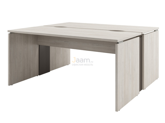 Мебель для персонала Стол-тандем на 2 рабочих места D-26