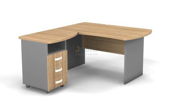 Мебель для персонала Угловое рабочее место левое L B174