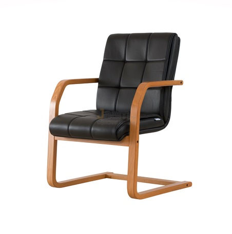 Кресло Верона/В кожа LUX стандарт/база дерево