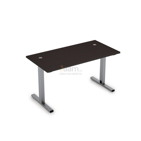 Мебель для персонала Стол рабочий прямолинейный с кабель-каналом (T-образная опора) 2МТК.088