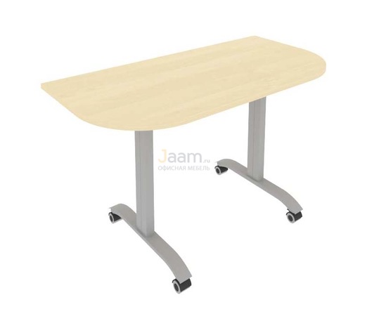 Мебель для персонала Стол радиусный складной мобильный СМ-4.1