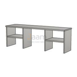 Мебель для персонала Полка настольная без задней стенки ПФ001