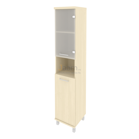 Кабинет руководителя Офисный шкаф высокий узкий правый KSU-1.4 Пр