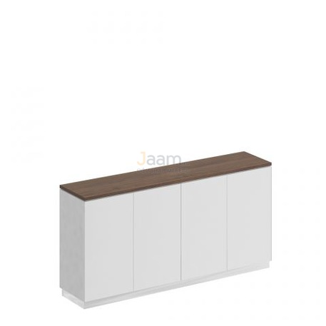 Кабинет руководителя Офисный шкаф для документов закрытый низкий СИ 323