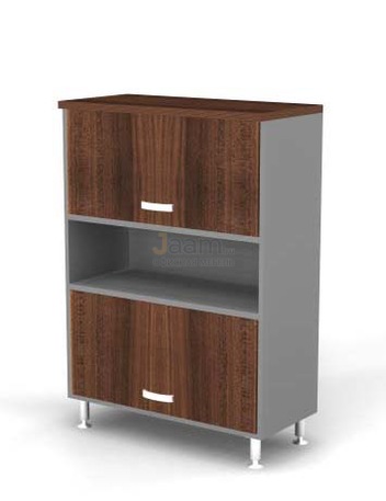 Мебель для персонала Шкаф открытый, 2 глухие лифт-двери BR81.0366