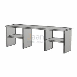 Мебель для персонала Полка настольная без задней стенки ПФ002