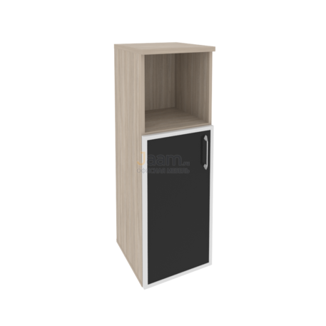 Мебель для персонала Офисный шкаф средний узкий левый O.SU-2.2RB(L)