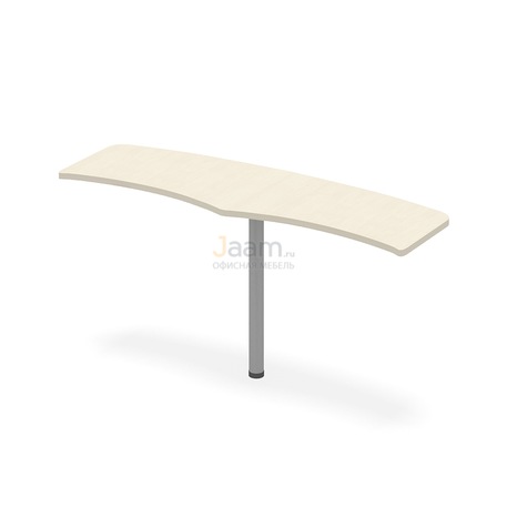 Мебель для персонала Брифинг-приставка ПК-СТС-ПР160х51БН/Т