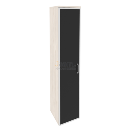 Мебель для персонала Офисный шкаф высокий узкий левый O.SU-1.10RB(L)