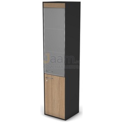 Мебель для персонала Офисный шкаф комбинированный правый с замком 122Н0231.0212.0213.0228